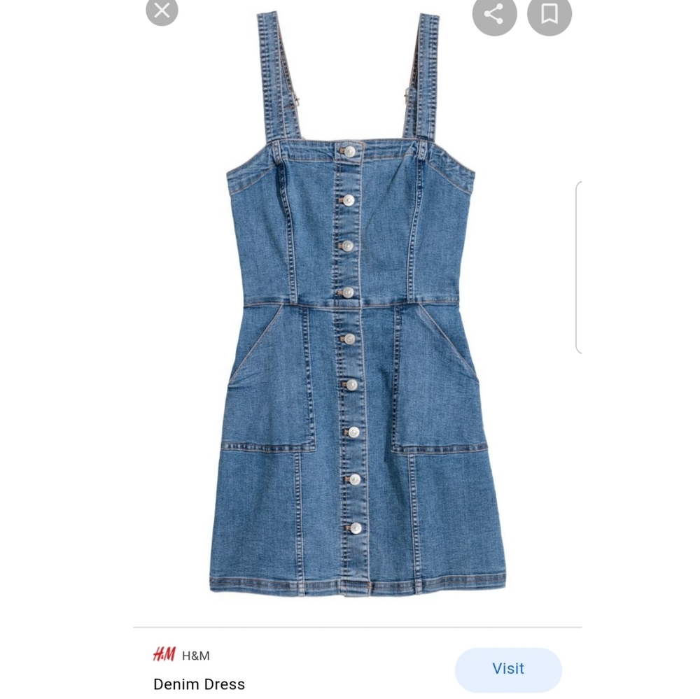 Denim dress